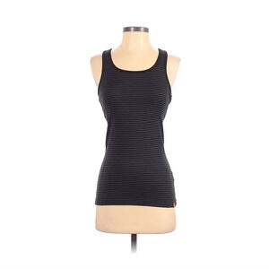 The Northface , Active Tank Top,  Black and Grey Striped , Size‎ Small